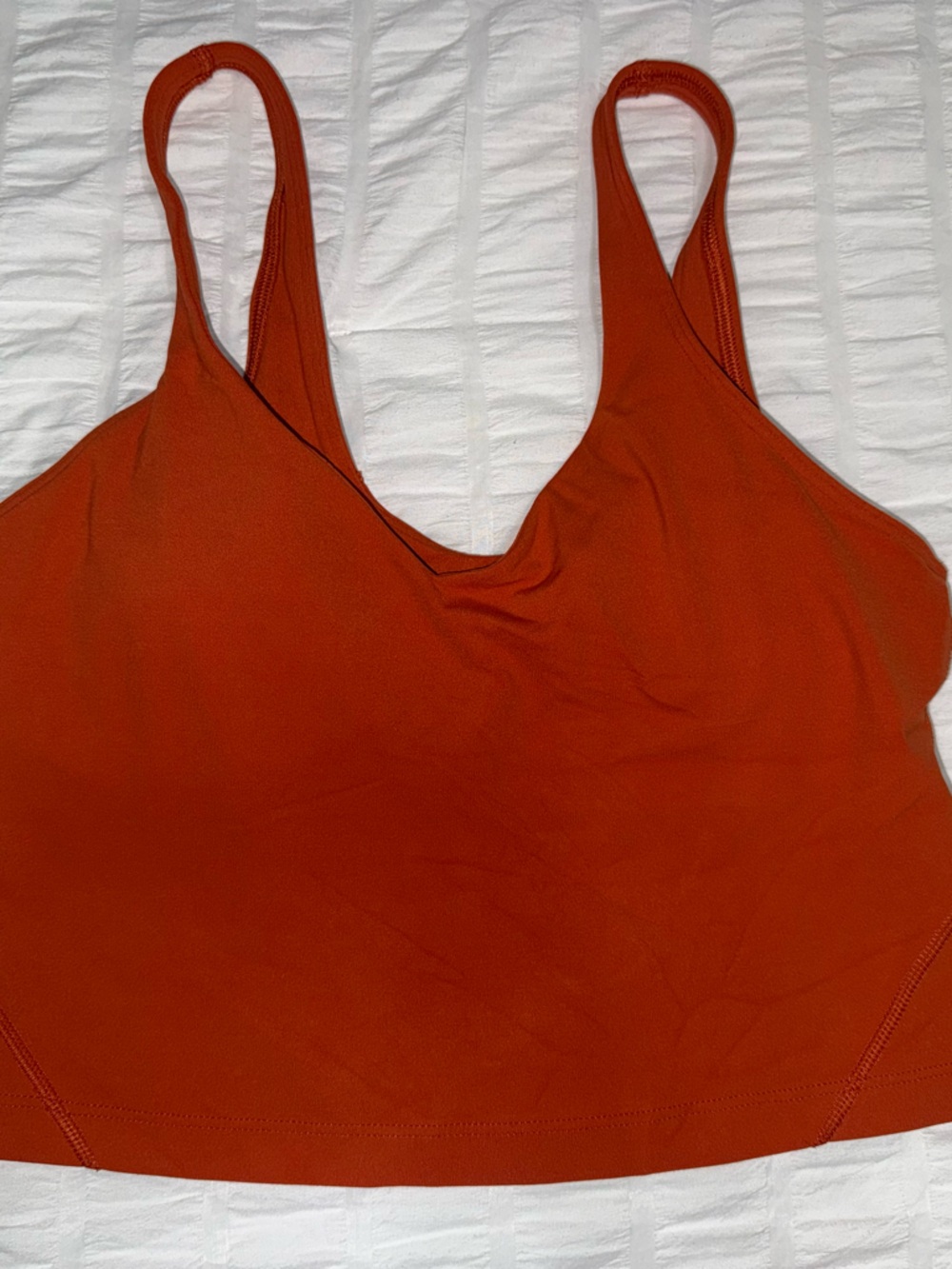 Lululemon Orange Align Tank